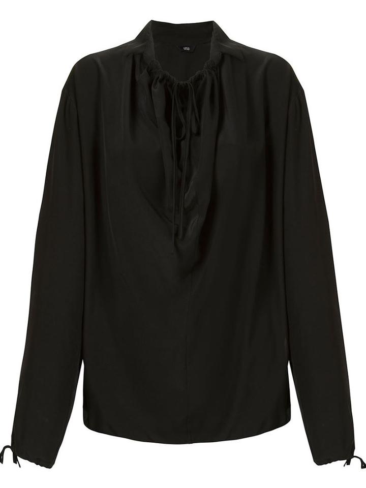 Uma Raquel Davidowicz Cevada Blouse, Women's, Size: 40, Black, Silk