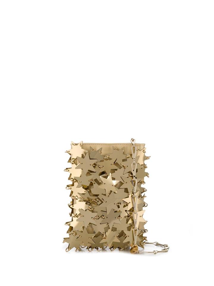 Paco Rabanne Star Chainmail Crossbody Bag - Gold