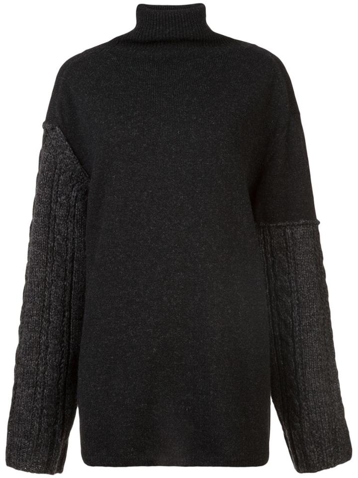 Yohji Yamamoto Oversized Jumper - Grey