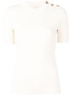 Tory Burch Short-sleeved Jumper - Neutrals