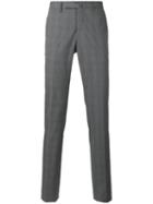 Incotex - Light Check Trousers - Men - Cotton/spandex/elastane - 48, Grey, Cotton/spandex/elastane
