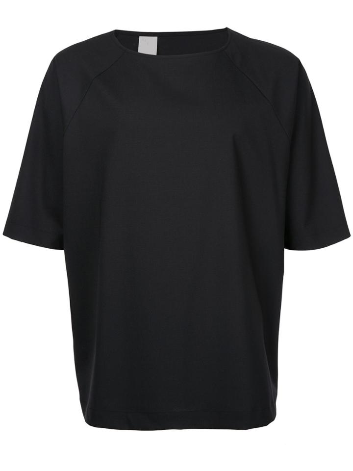 N. Hoolywood Panelled Oversized T-shirt - Black