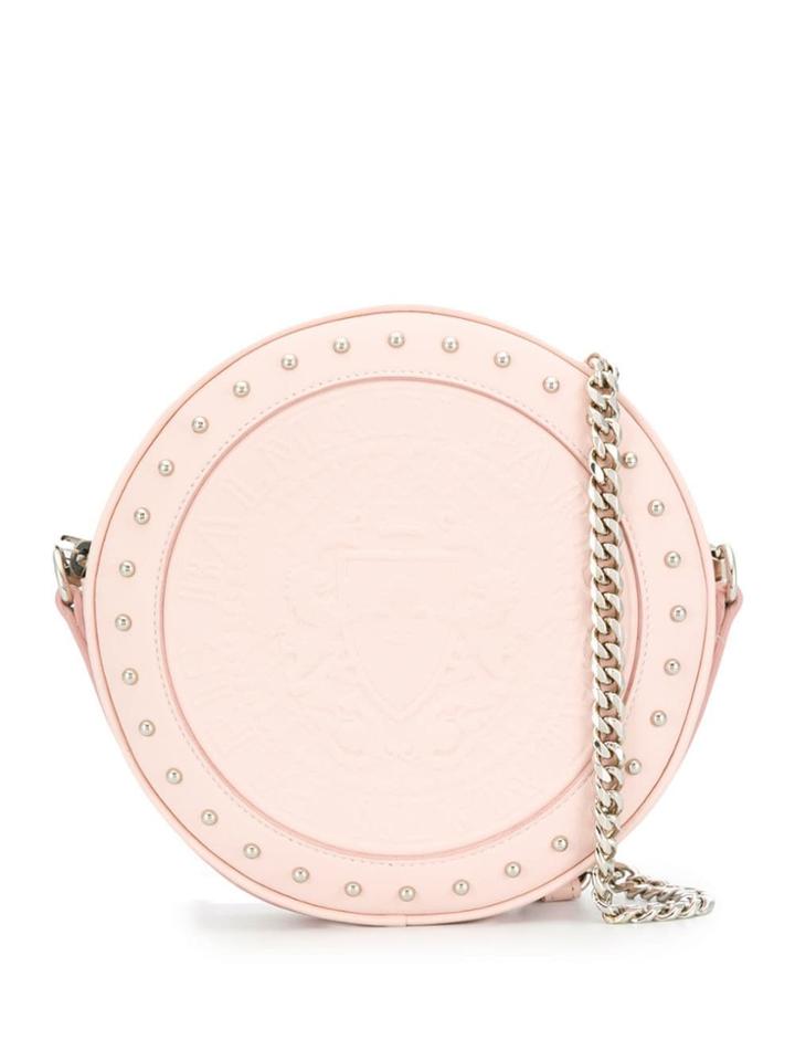 Balmain Embossed Disco Bag - Pink