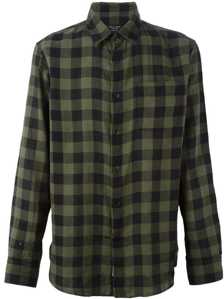 Rag & Bone Checked Classic Shirt