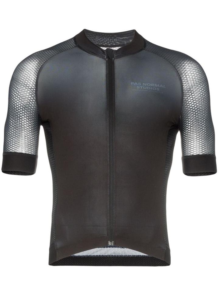 Pas Normal Studios Solitude Mesh Jersey Top - Black