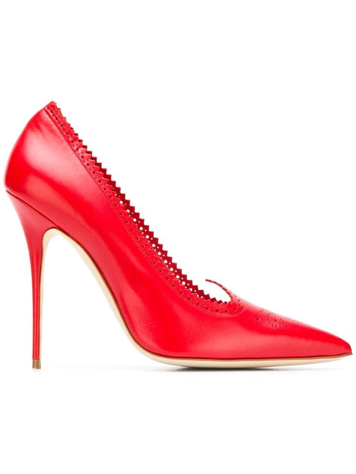 Manolo Blahnik Mavinga Classic Pumps - Red