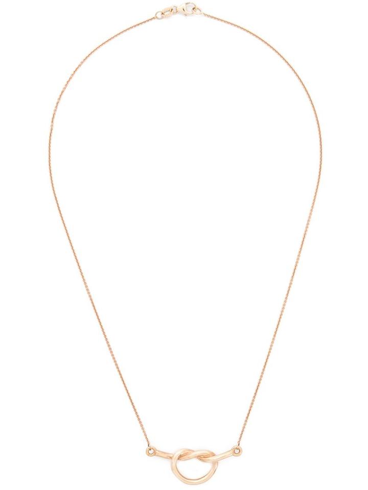 Kimberly Mcdonald Tie Knot Motif Necklace