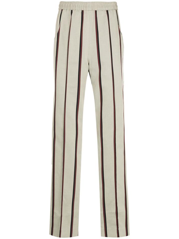 Kent & Curwen Striped Track Pants - Grey