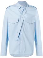 Valentino Strap Detail Shirt - Blue