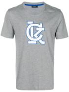 Calvin Klein Embroidered Logo T-shirt - Grey