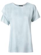 Uma Raquel Davidowicz - T-shirt - Women - Viscose - 44, Blue, Viscose