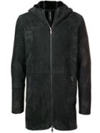 Giorgio Brato Shearling Zipped Coat - Grey