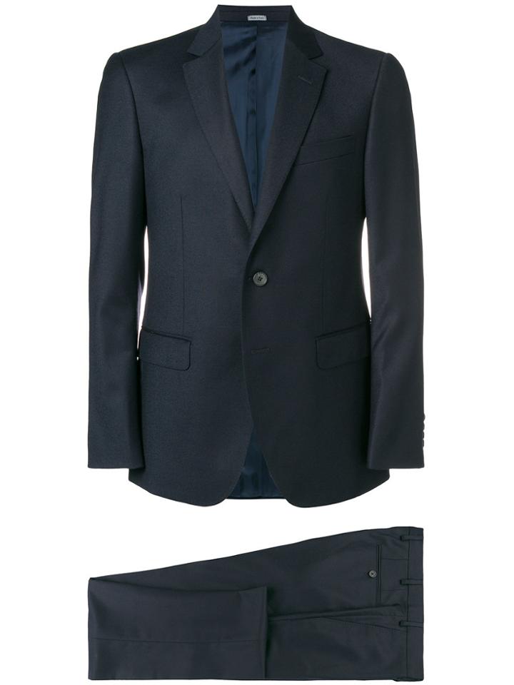 Lanvin Classic Fitted Suit - Blue