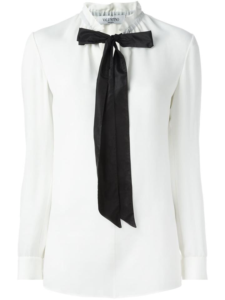 Valentino Pussy Bow Blouse