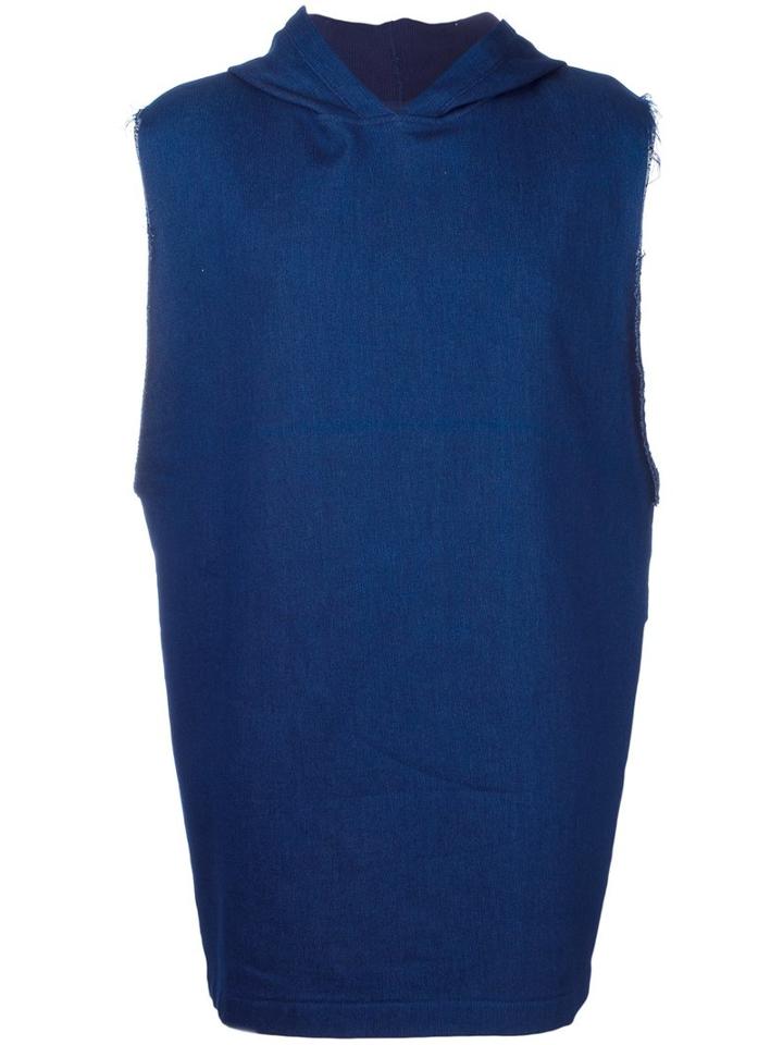 Études 'banal Hood' Tank, Men's, Size: Medium, Blue, Cotton