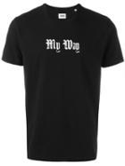 Edwin 'my Way' Print T-shirt, Men's, Size: Xl, Black, Cotton