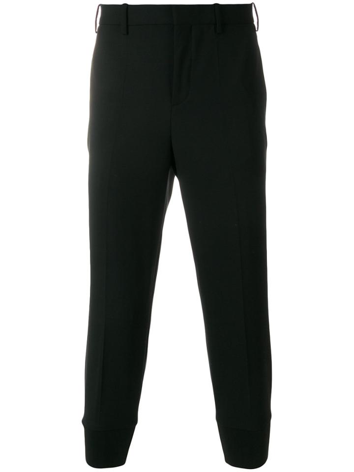 Neil Barrett Elasticated Cuff Trousers - Black