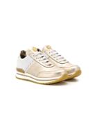 Roberto Cavalli Junior Teen Two-tone Sneakers - Gold