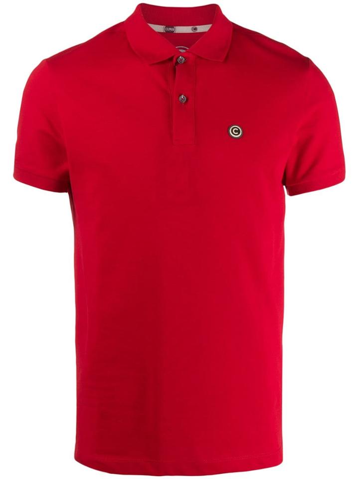 Colmar Chest Logo Polo Shirt - Red