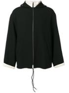 Maison Margiela Zipped Streamlined Coat - Black