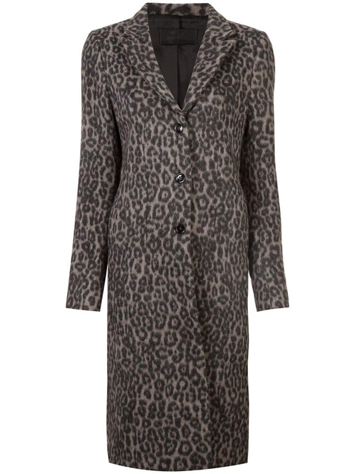 Rta Jamson Blaze Long Coat - Black