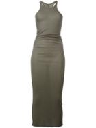 Rick Owens Tank Dress, Women's, Size: 42, Grey, Silk/viscose