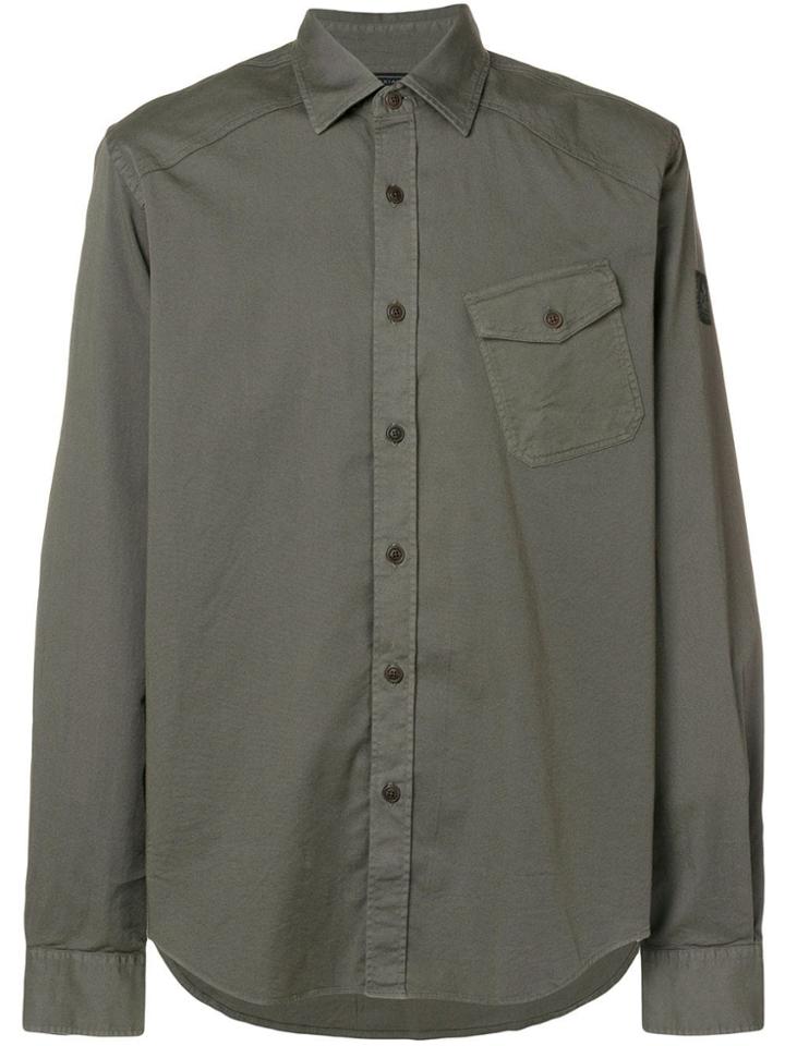 Belstaff Chest Pocket Shirt - Green