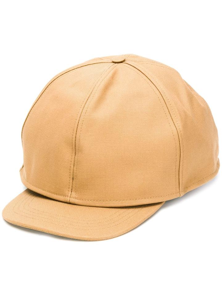 Raf Simons Oversized Double-layer Cap - Neutrals
