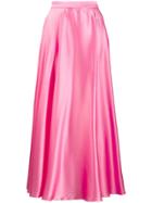 Msgm Full Maxi Skirt - Pink