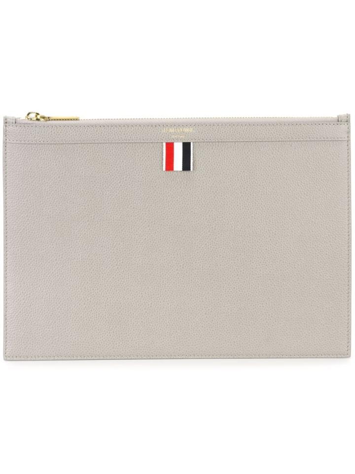 Thom Browne Zipped Flat Clutch