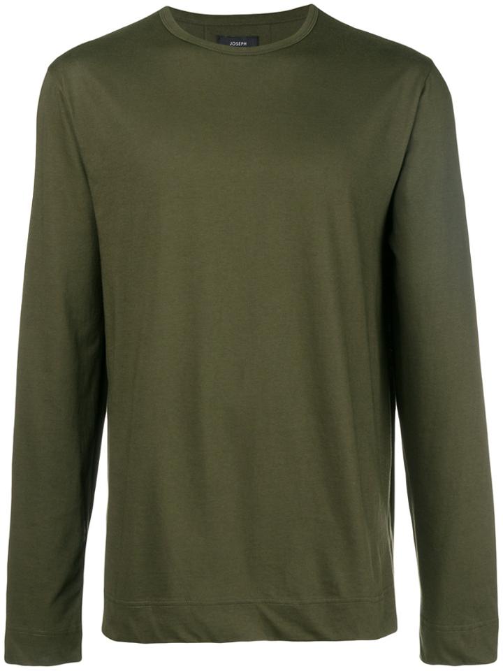 Joseph Mercerized Jersey Top - Green