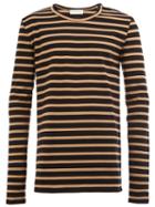 Faith Connexion Striped Longsleeved T-shirt, Men's, Size: Large, Black, Cotton