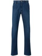 Brioni - Slim-fit Jeans - Men - Cotton/spandex/elastane - 38, Blue, Cotton/spandex/elastane