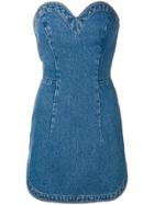 Christopher Kane Denim Mini Dress - Blue