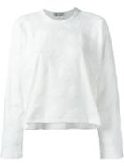 Comme Des Garçons Comme Des Garçons Floral Brocade Longsleeved T-shirt
