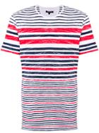 Michael Michael Kors Striped Crew-neck T-shirt - White