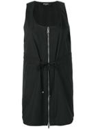 Dsquared2 Zipped Mini Dress - Black