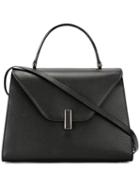 Valextra - 'iside' Tote - Women - Leather - One Size, Black, Leather
