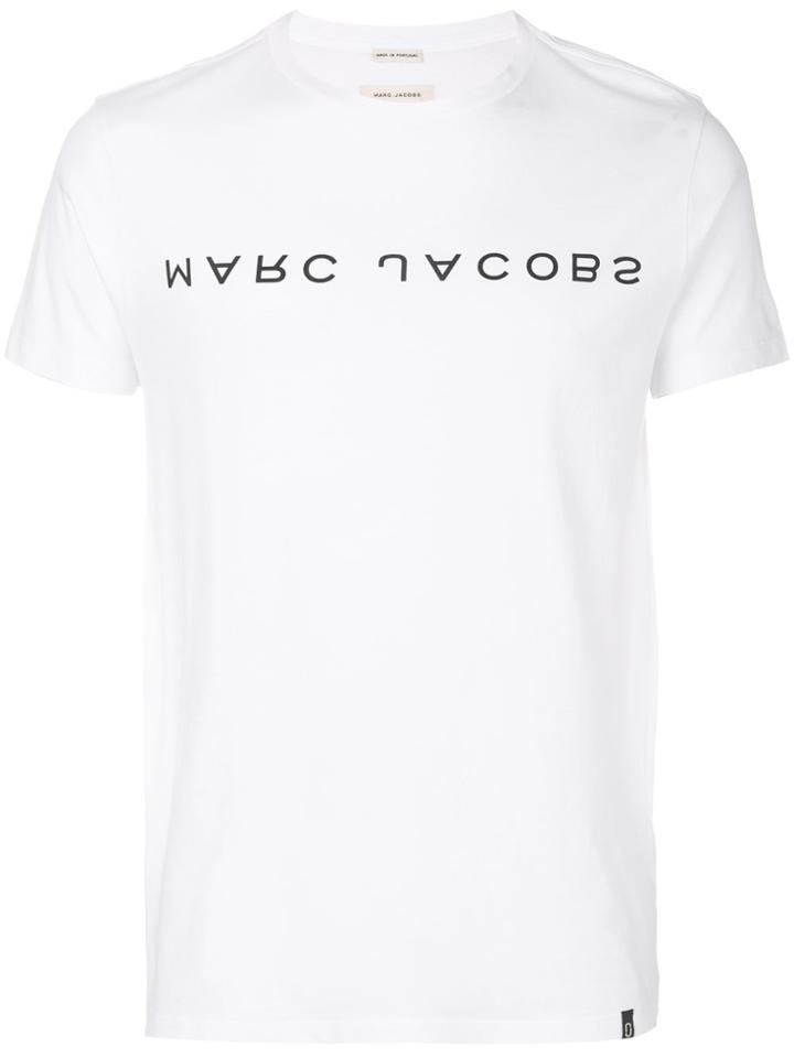 Marc Jacobs Upside Down Logo T-shirt - White
