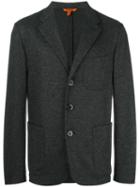 Barena Patch Pocket Blazer, Men's, Size: 50, Grey, Virgin Wool/polyamide/polyester/cotton