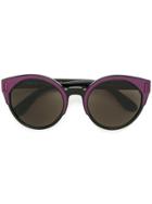 Prada Eyewear Cat-eye Sunglasses - Black