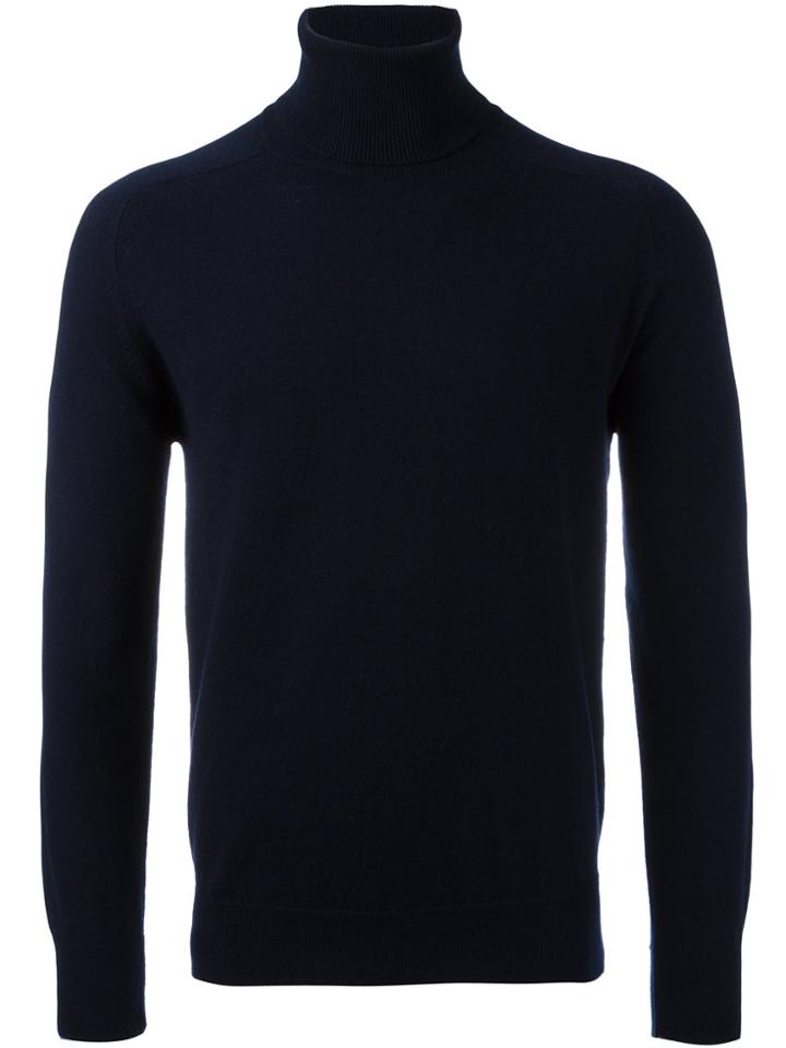 Ami Alexandre Mattiussi Turtleneck Sweater - Blue