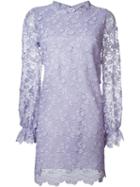 Giamba Lace Dress, Women's, Size: 44, Pink/purple, Polyester