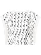 Chloé Embroidered Top - White