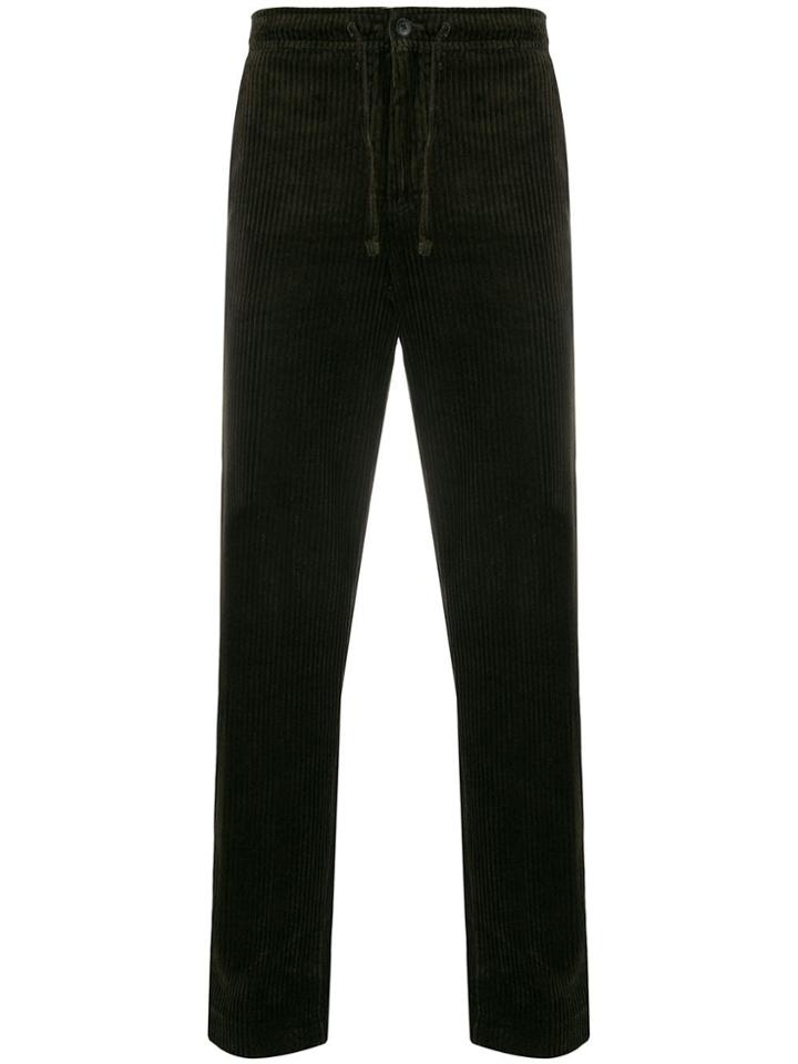 Nn07 Copenhagen Corduroy Chinos - Green