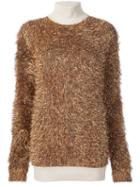 Paco Rabanne Fluffy Jumper, Women's, Size: Small, Grey, Polyamide/polyester/polypropylene/sinflex