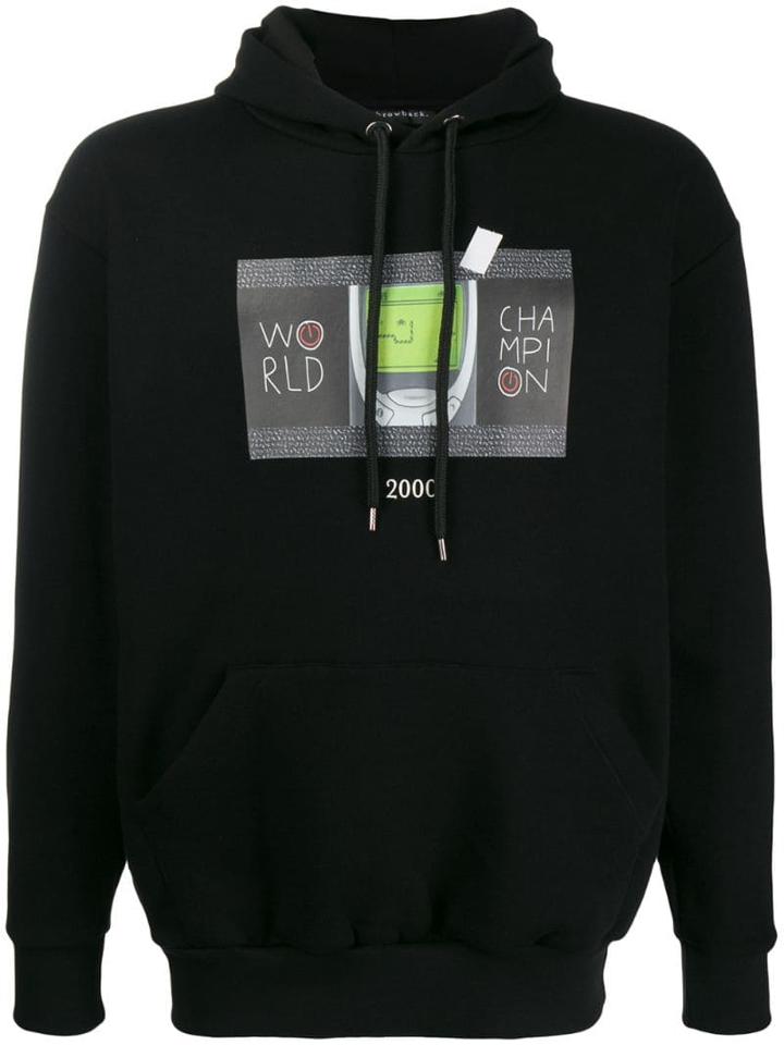 Throwback. Snake Hoodie - Black