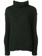 Zadig & Voltaire Fashion Show Ribbed Turtleneck Sweater - Green