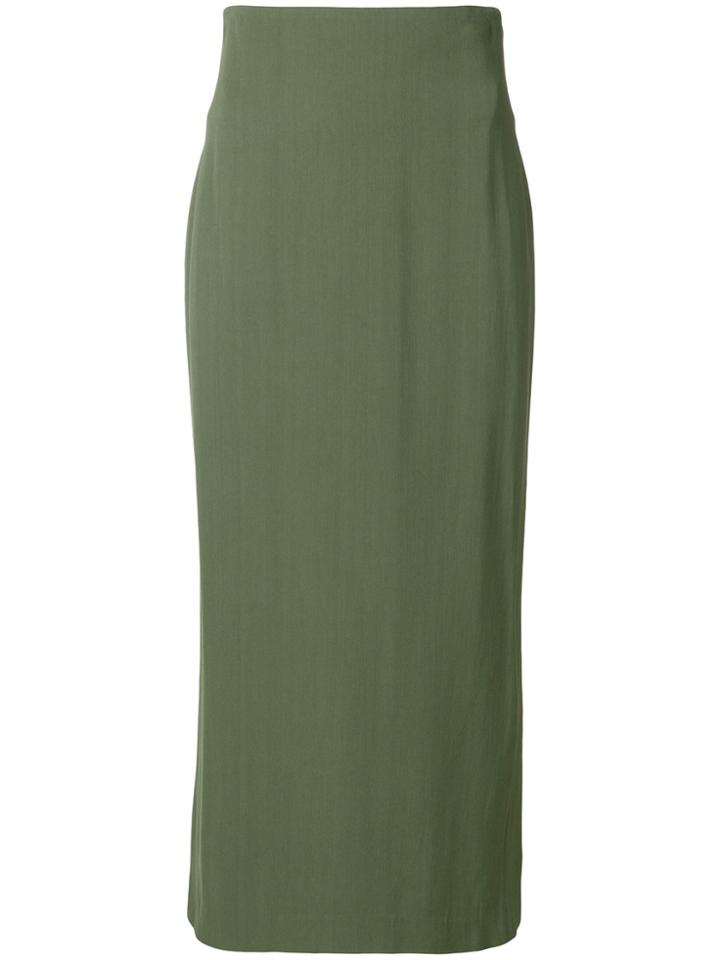 Noon By Noor Jenna Pencil Skirt - Pink & Purple