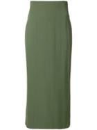 Noon By Noor Jenna Pencil Skirt - Pink & Purple